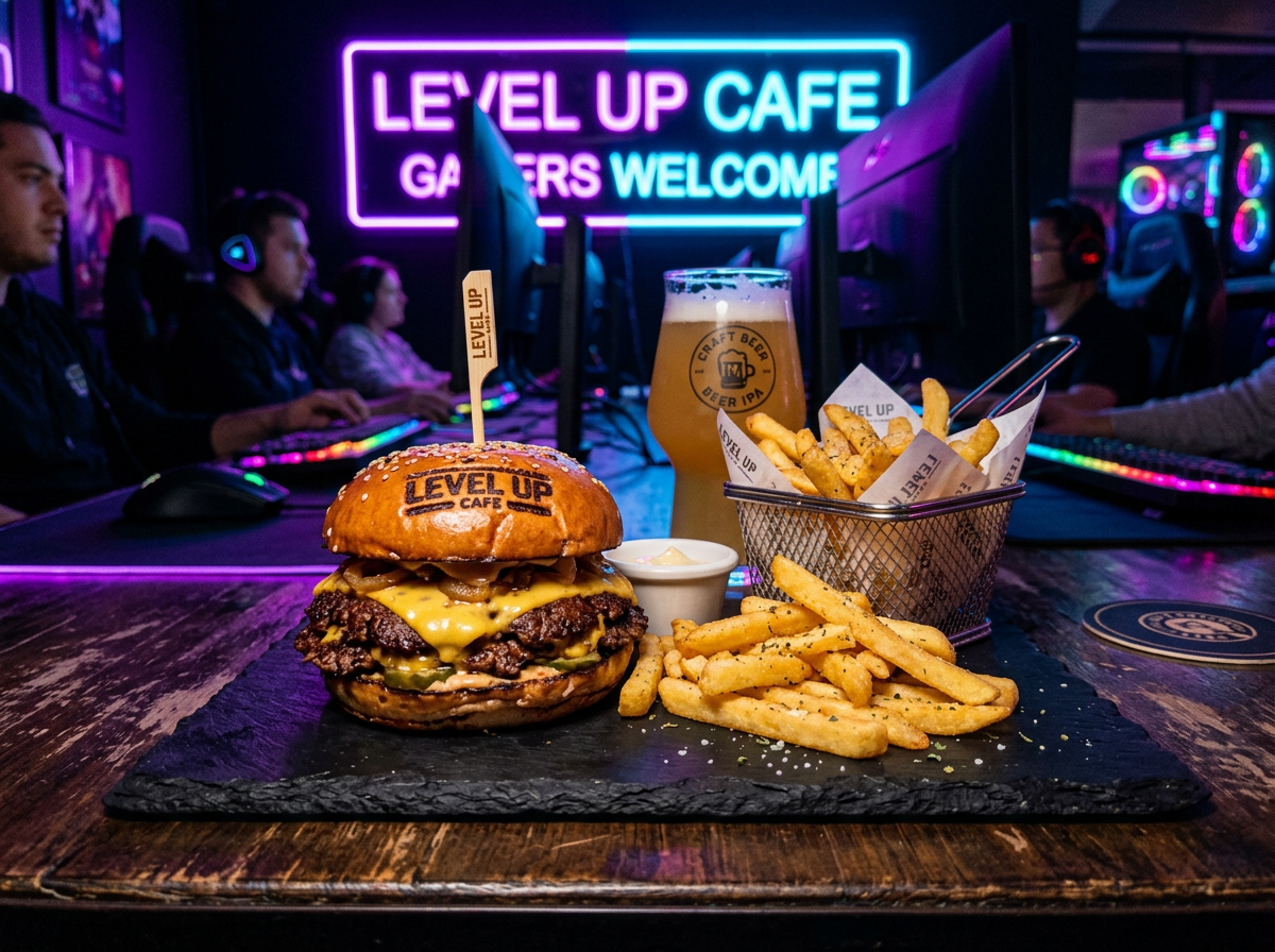 Signature Dervika Smash Burger