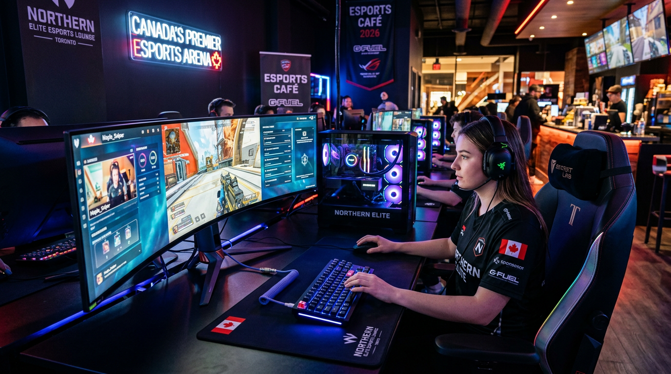 High-end games PC stations at Dervika